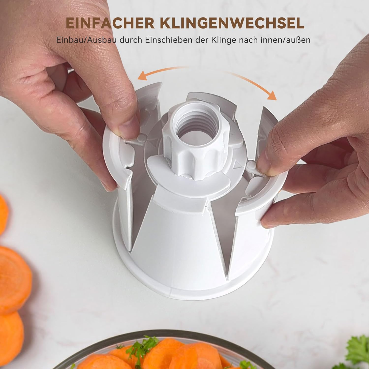 KitchenBoss Manual Vegetable Slicer, Mandolin Vegetable Slicer: Cheese Grater, Drum Grater, 3 in 1, Suitable for Many Types of Vegetables and Fruit, Includes 3 Types of Stainless Steel Blades, with