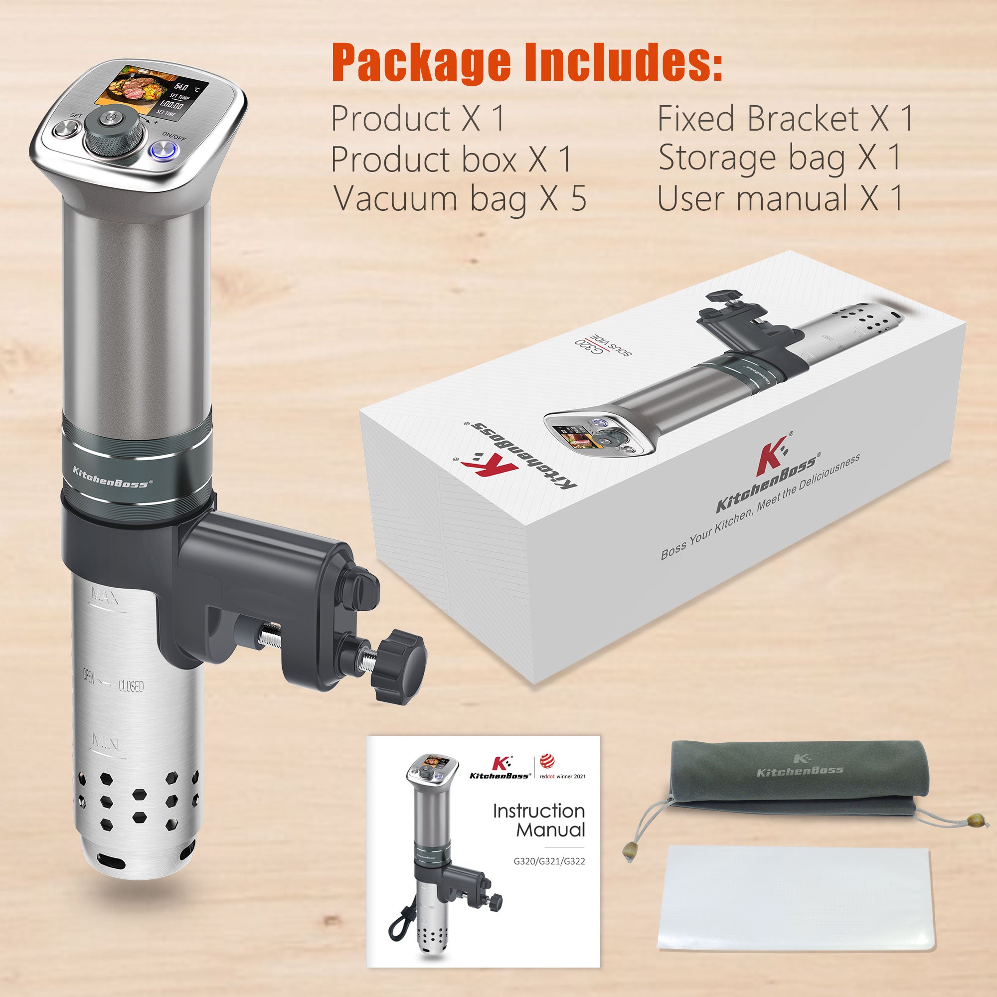 Kitchen Gizmo Simplified Sous Vide Immersion Circulator — Tools